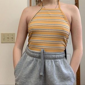 Tilly’s Yellow Halter Top